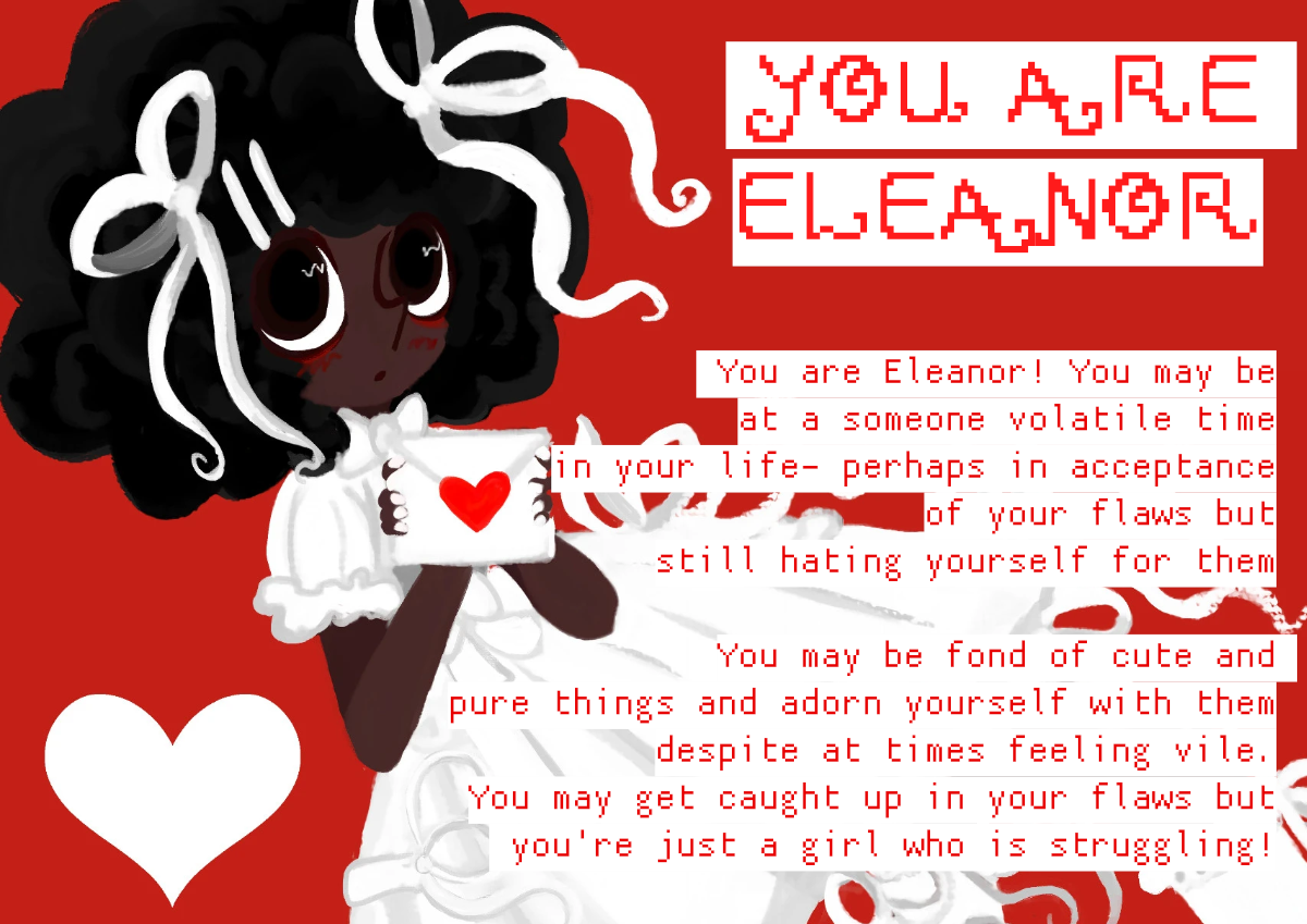 You are Eleanor!